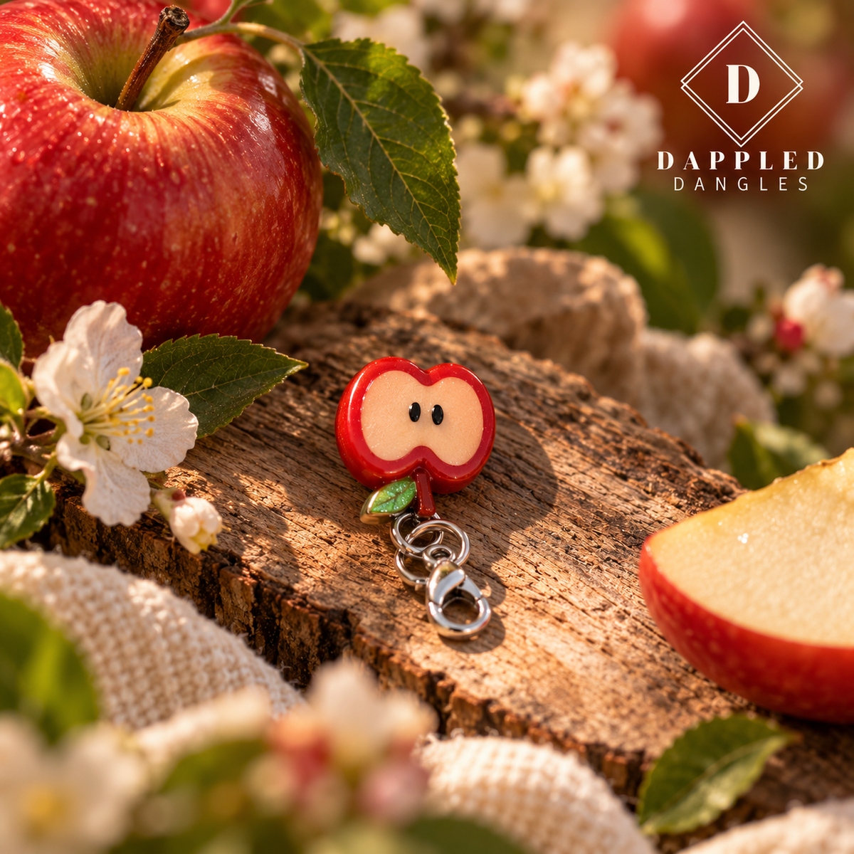 Dappled Dangles Apple Bridle Charm