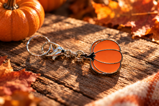 Dappled Dangles Pumpkin Bridle Charms