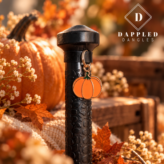 Dappled Dangles Pumpkin Crop Charm